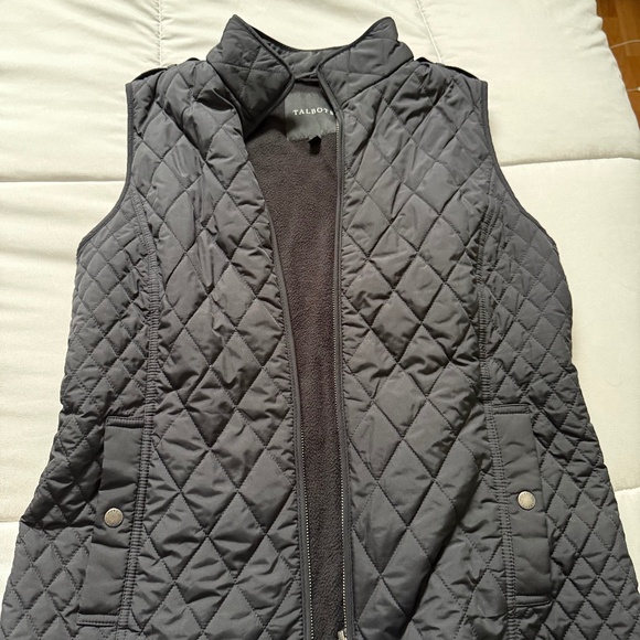 Talbots Sleeveless Fleece Vest - Picture 1 of 3
